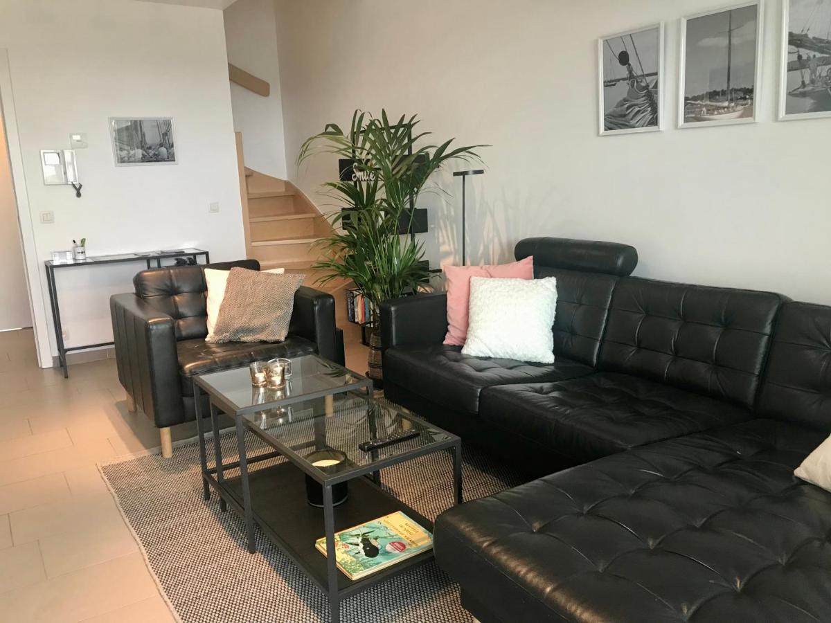 Appartement Cousteau - Terras, Zeezicht, Marina Ostende Exterior foto