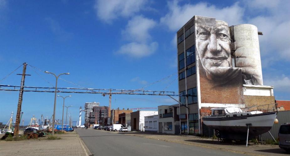 Appartement Cousteau - Terras, Zeezicht, Marina Ostende Exterior foto